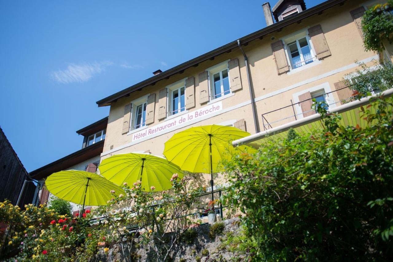 Hotel De La Beroche Saint-Aubin-Sauges 외부 사진