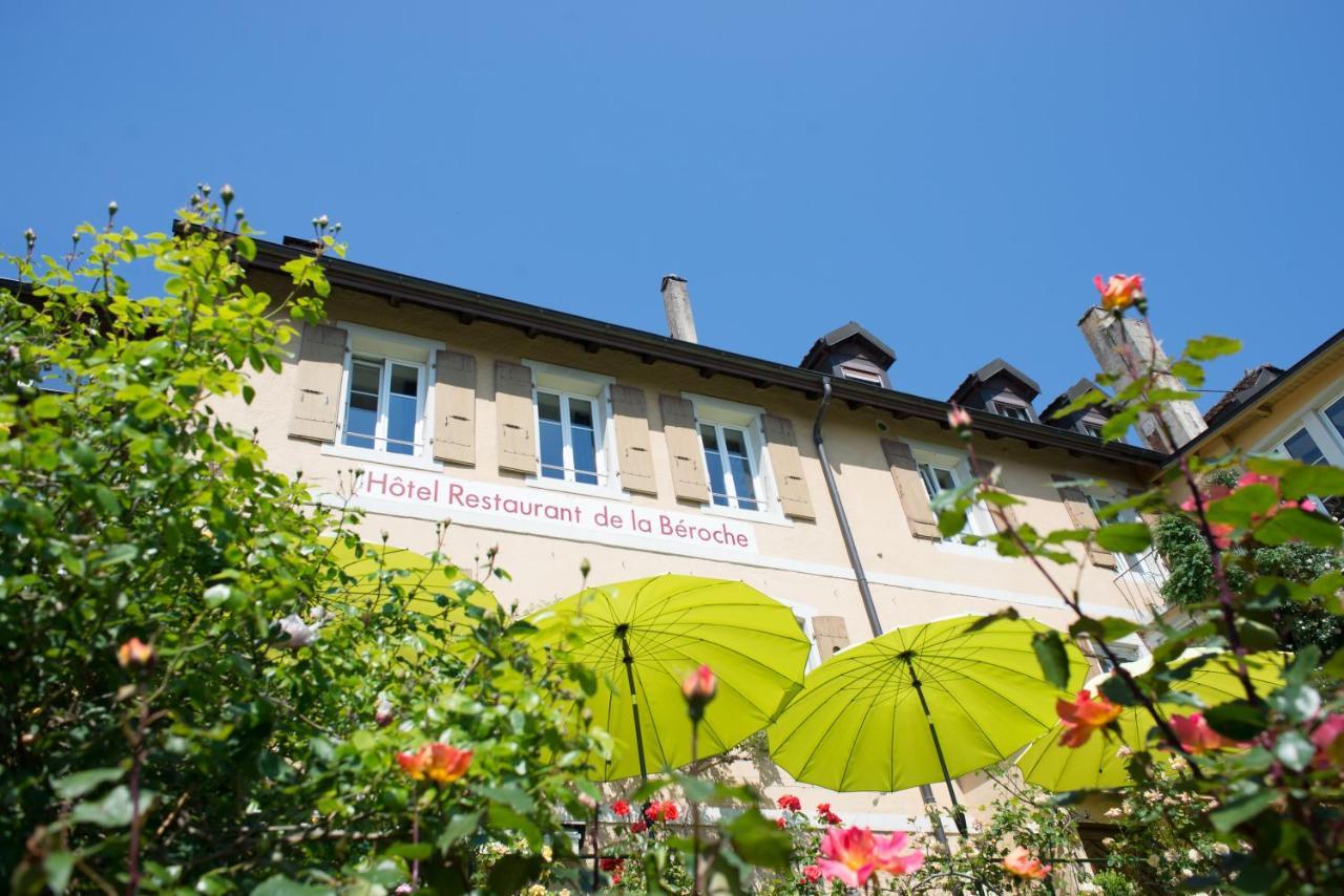 Hotel De La Beroche Saint-Aubin-Sauges 외부 사진